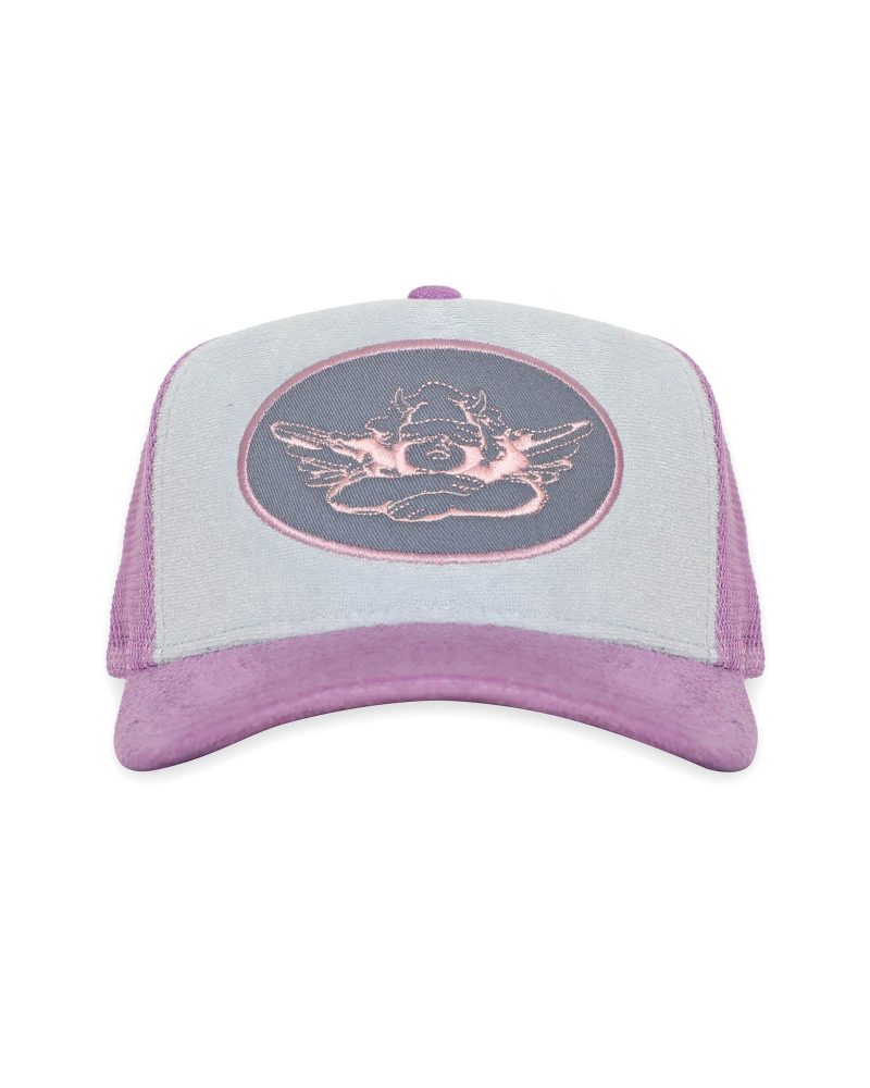 Lilac Terry Trucker Hat